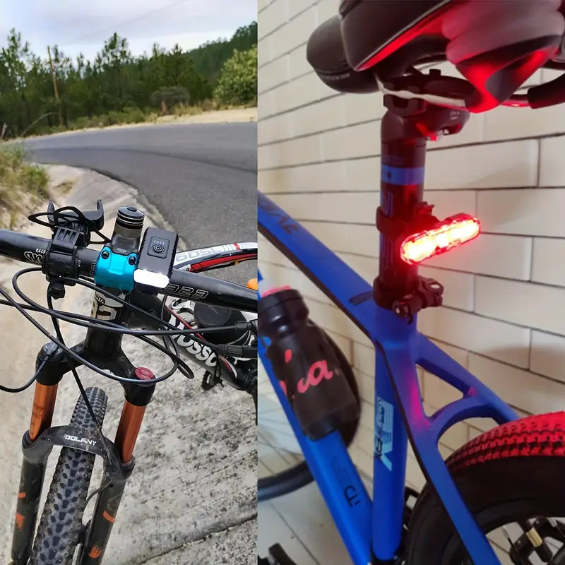 CycloBeam Portable LED Bike Light Set