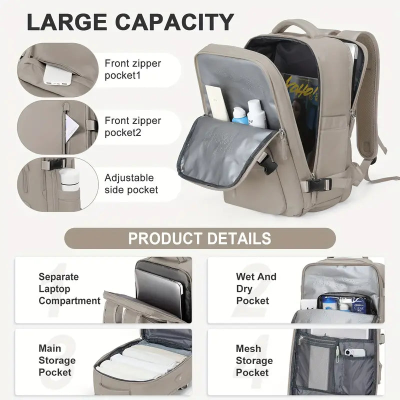 Waterproof Versatile Travel Backpack