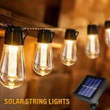 SolarGlow LED Solar String Lights