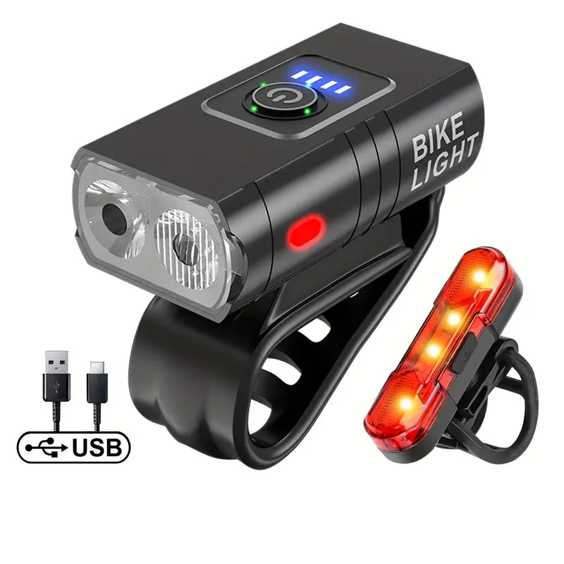 CycloBeam Portable LED Bike Light Set