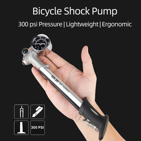 High-pressure Air Shock Bicycle Pump