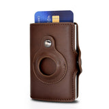 Leather Air Tag Wallet