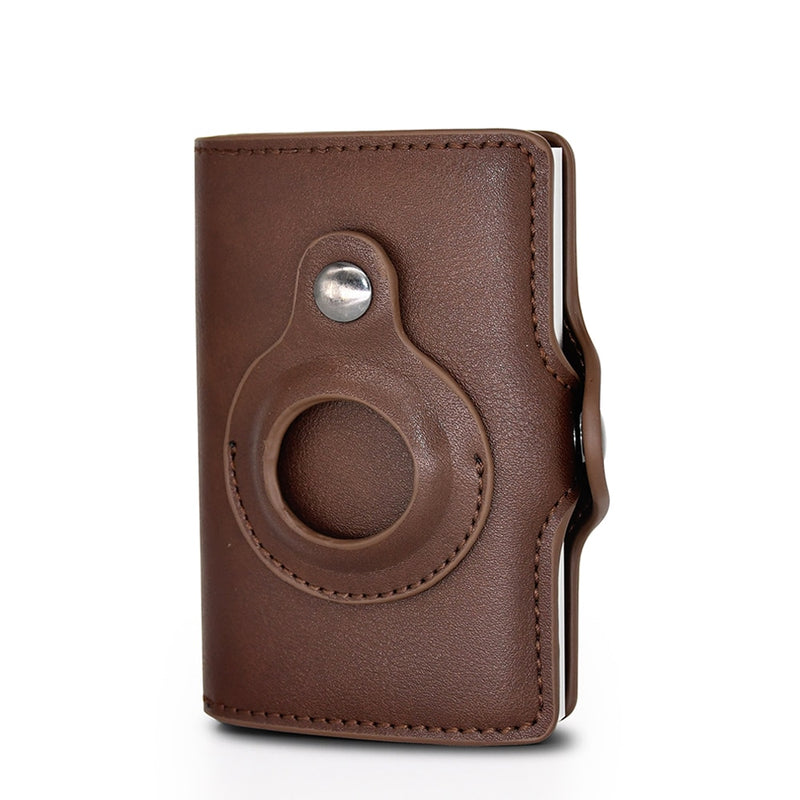 Leather Air Tag Wallet