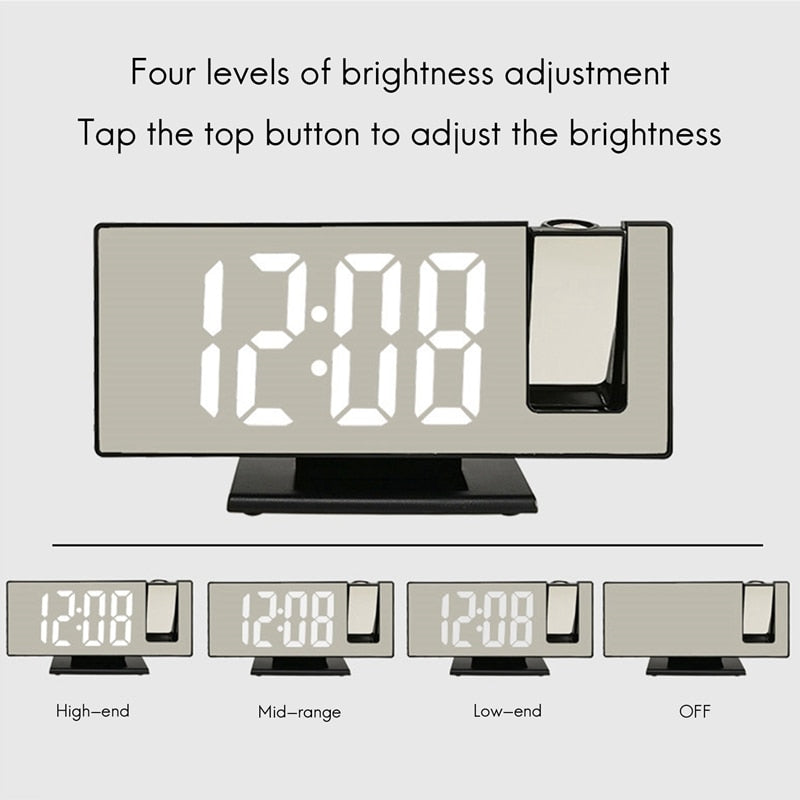 Digital Projection Alarm Clock