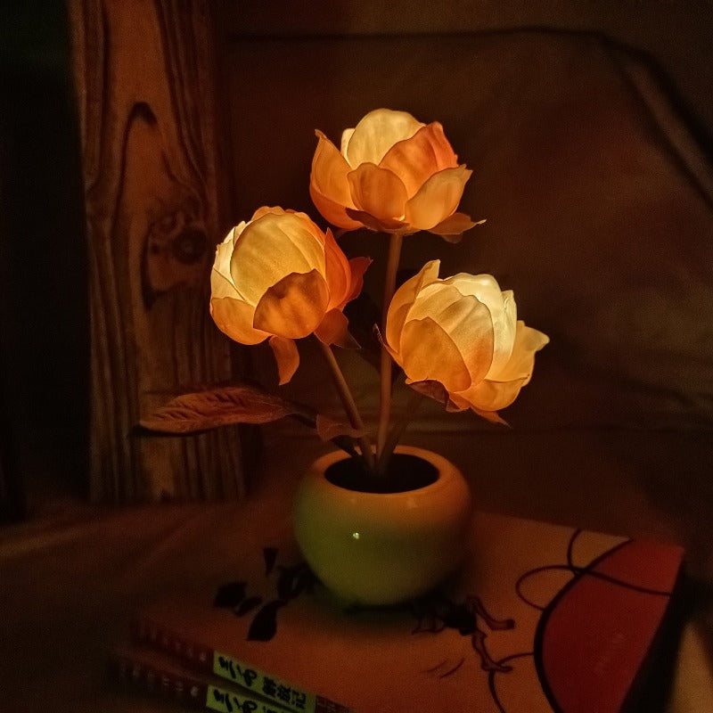 LED Tulip Night Light Lamp