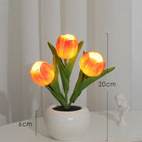 LED Tulip Night Light Lamp