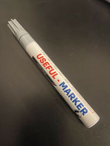 METAL PAINT PEN OIL MARKER WATERPROOF ,PERMANENT ON RUBBER,PLASTIC, CAR TYRE ETC